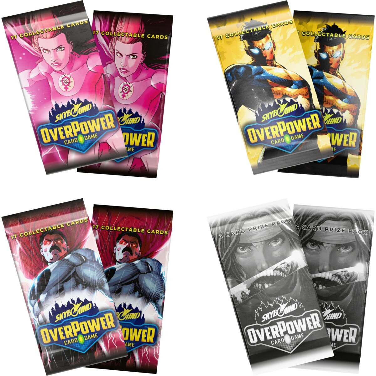 Overpower Pre-Order OverPower TCG Skybound Invincible and The Walking Dead ...